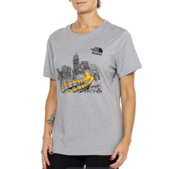 The North Face Tops - The North Face City Landmark Tri-Blend T-Shirt - Short Sleeve Size XSmall